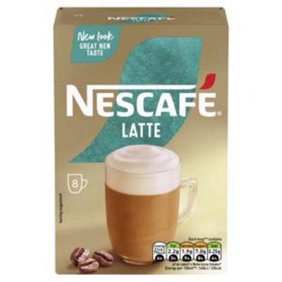 Picture of Nescafe LATTE Gold 8pk 144g x6